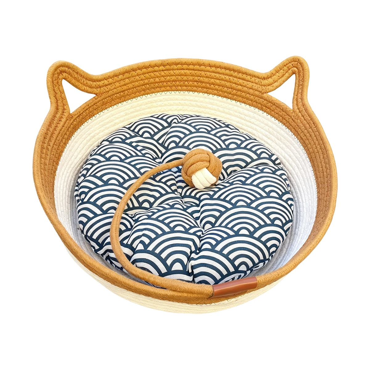 Rattan Woven Cat Bed