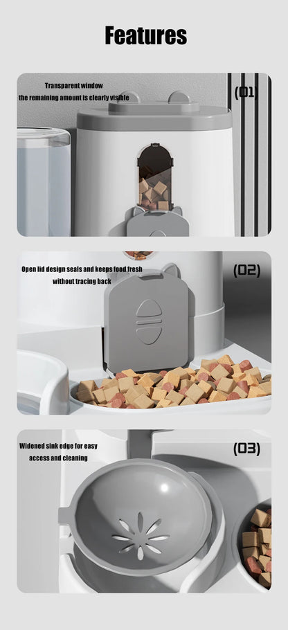 Pet Auto Feeder Bowl