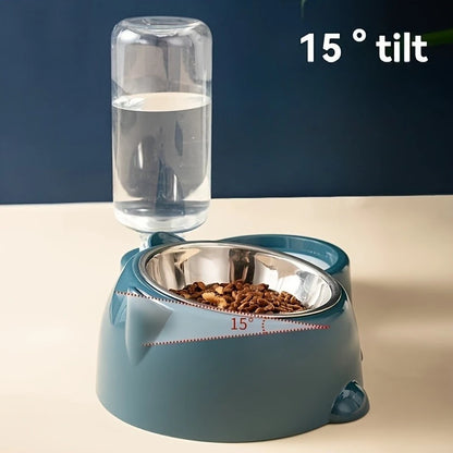 Integrated Pet Feeder Dispenser