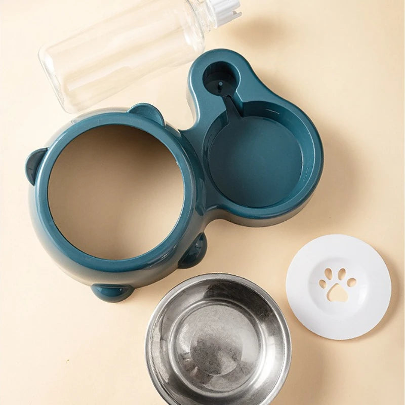 Integrated Pet Feeder Dispenser