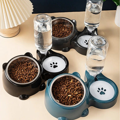 Integrated Pet Feeder Dispenser