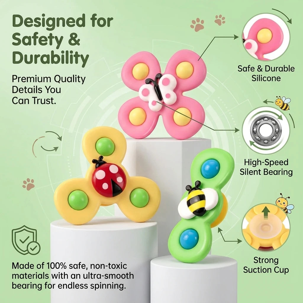 Spinning Cat Insect Toy