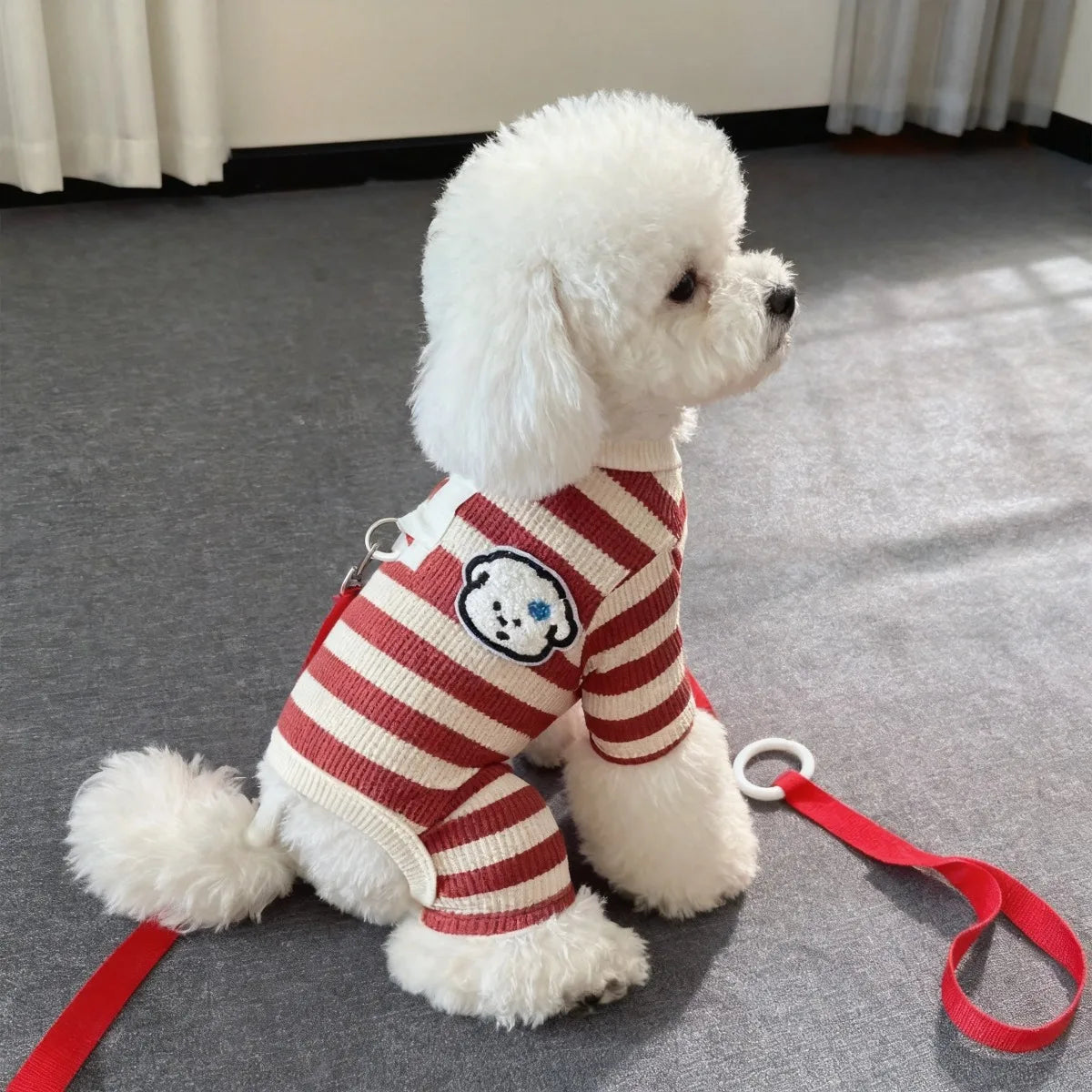 Striped Puppy Dog Shirt