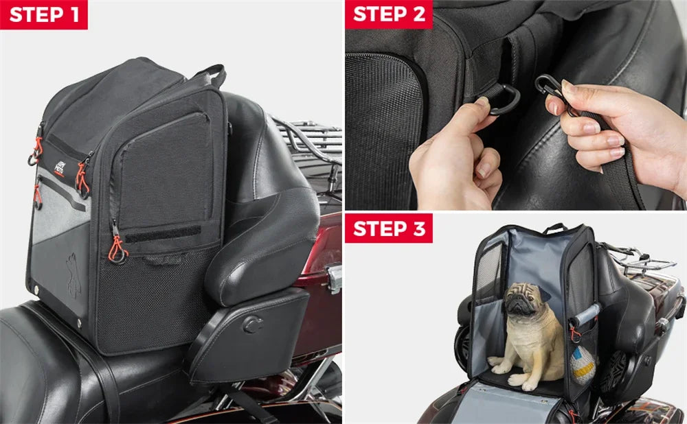 Motorcycle Pet Carrier Bag