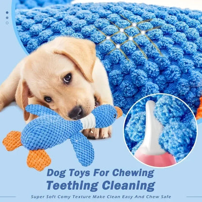 Goose Plush Dog Toy