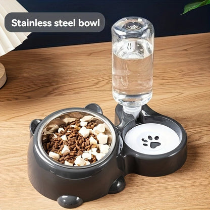 Integrated Pet Feeder Dispenser