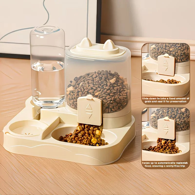 2-in-1 Travel Pet Feeder