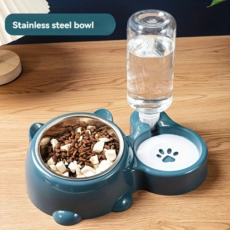 Integrated Pet Feeder Dispenser
