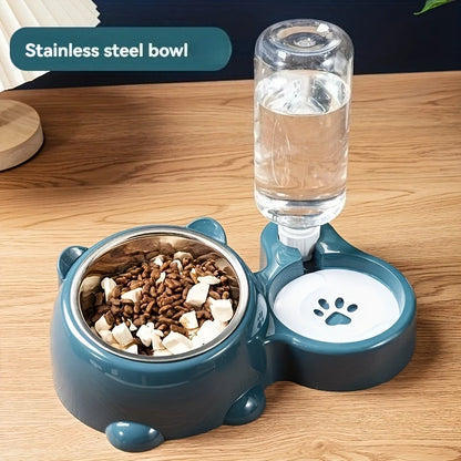 Integrated Pet Feeder Dispenser