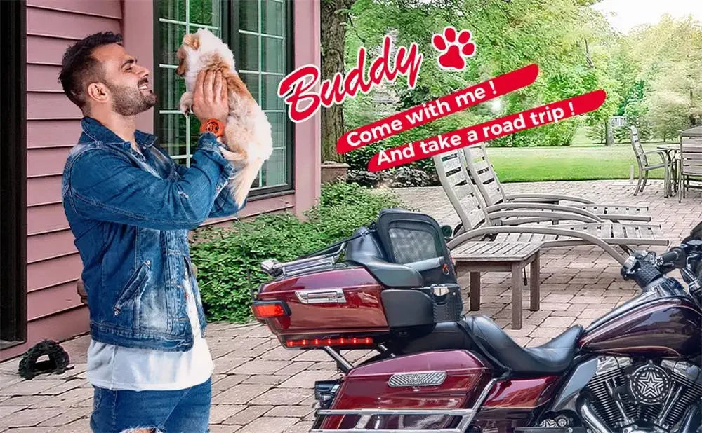 Motorcycle Pet Carrier Bag