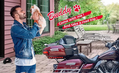 Motorcycle Pet Carrier Bag