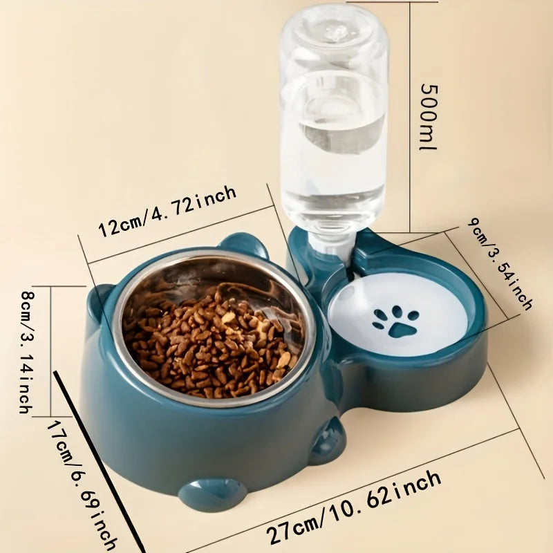 Integrated Pet Feeder Dispenser
