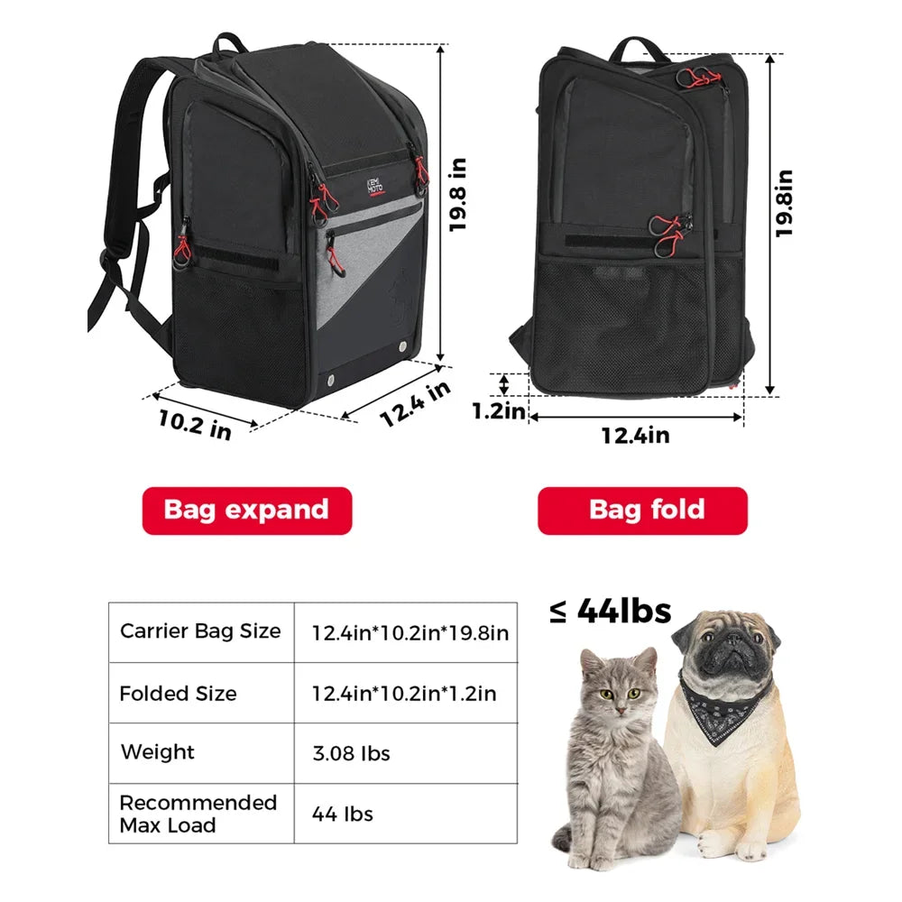 Motorcycle Pet Carrier Bag
