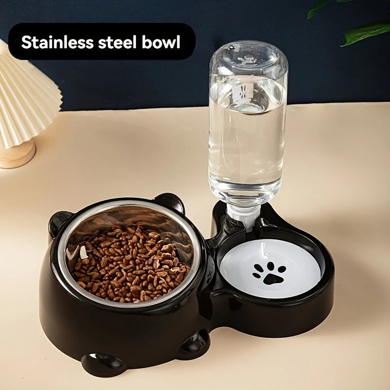 Integrated Pet Feeder Dispenser