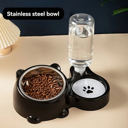 Integrated Pet Feeder Dispenser