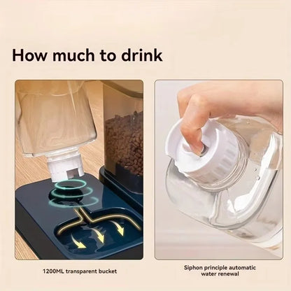 Gravity Pet Feeder Bowl