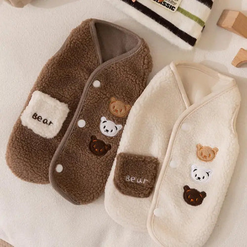 Fleece Warm Pet Vest